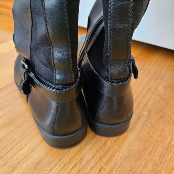Ecco tall boots woman's size 6 Black Winter - Picture 6 of 12